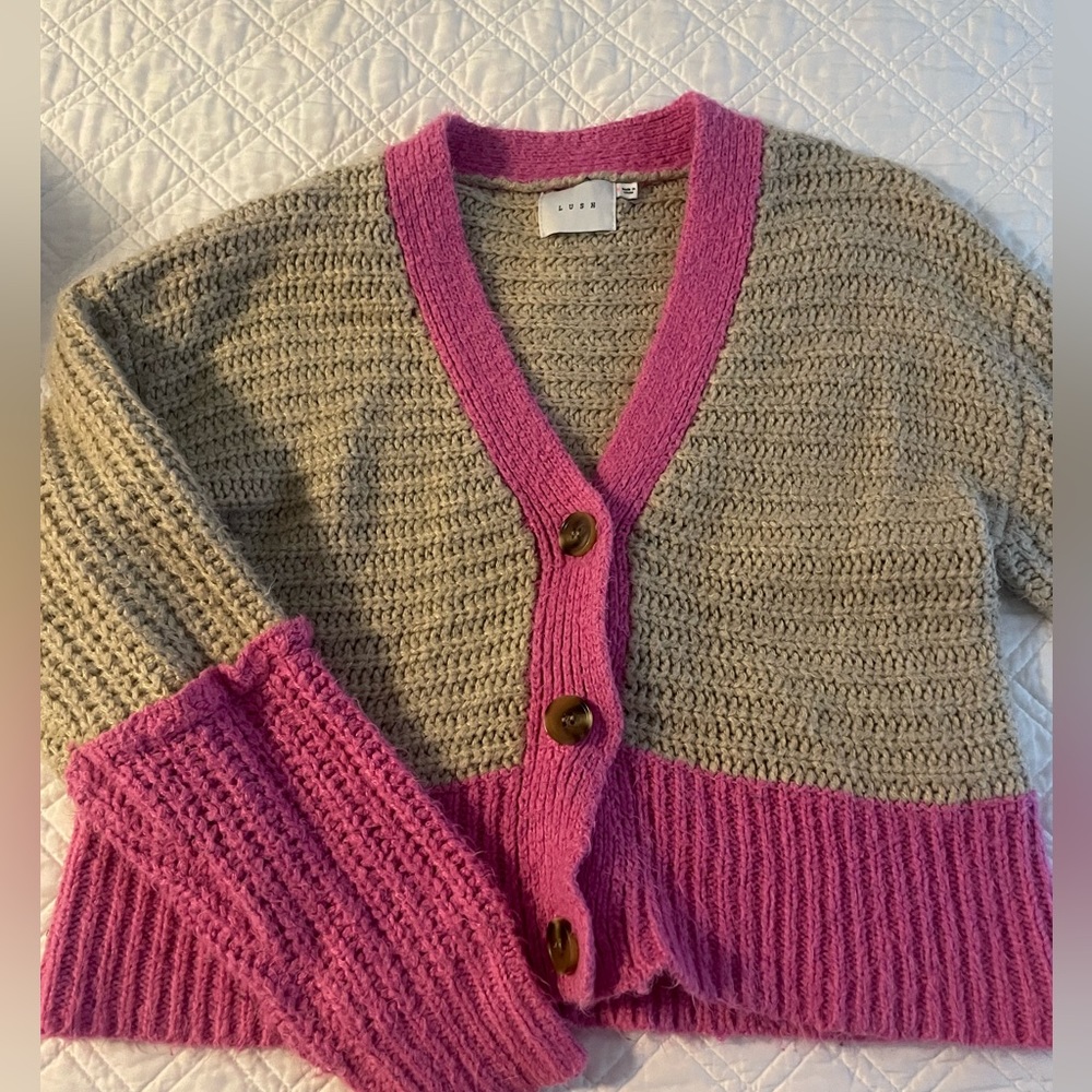 Colorblock sweater
